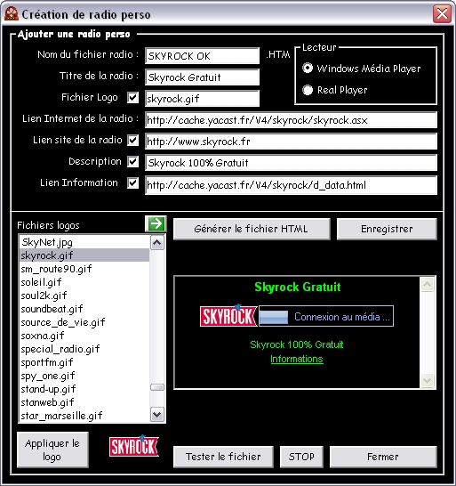 DS-WebRadioTV - Cration de radios personnelles