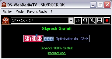 DS-WebRadioTV - Lecteur Windows Media Player