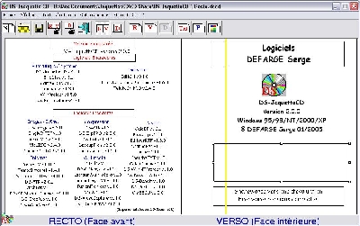 Exemple Recto-Verso de DS-JaquetteCD