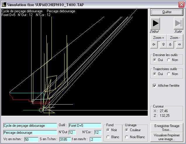 Simulation du 

programme