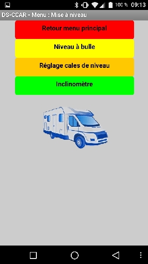 Utilitaires Android pour camping car - DS-CCAR - DS-INCLCCAR